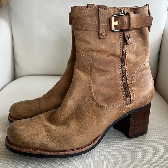 Trask Madison waterproof, leather lug, sole boots, size 9, medium - Picture 1 of 6